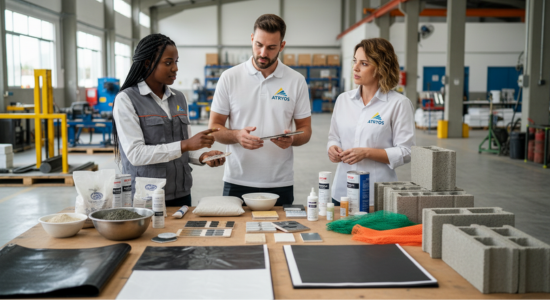 Soluções técnicas ATRYOS para construção civil